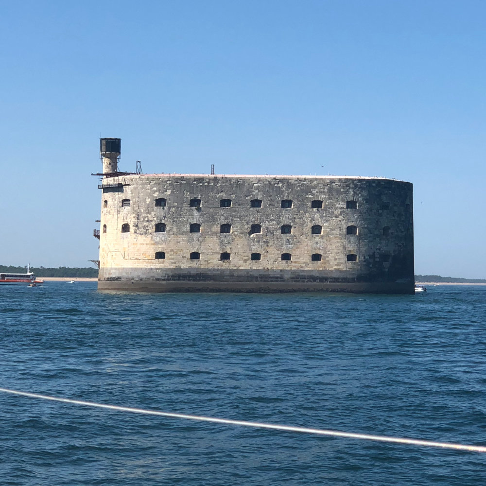 Fort Boyard voilier croisière La Rochelle